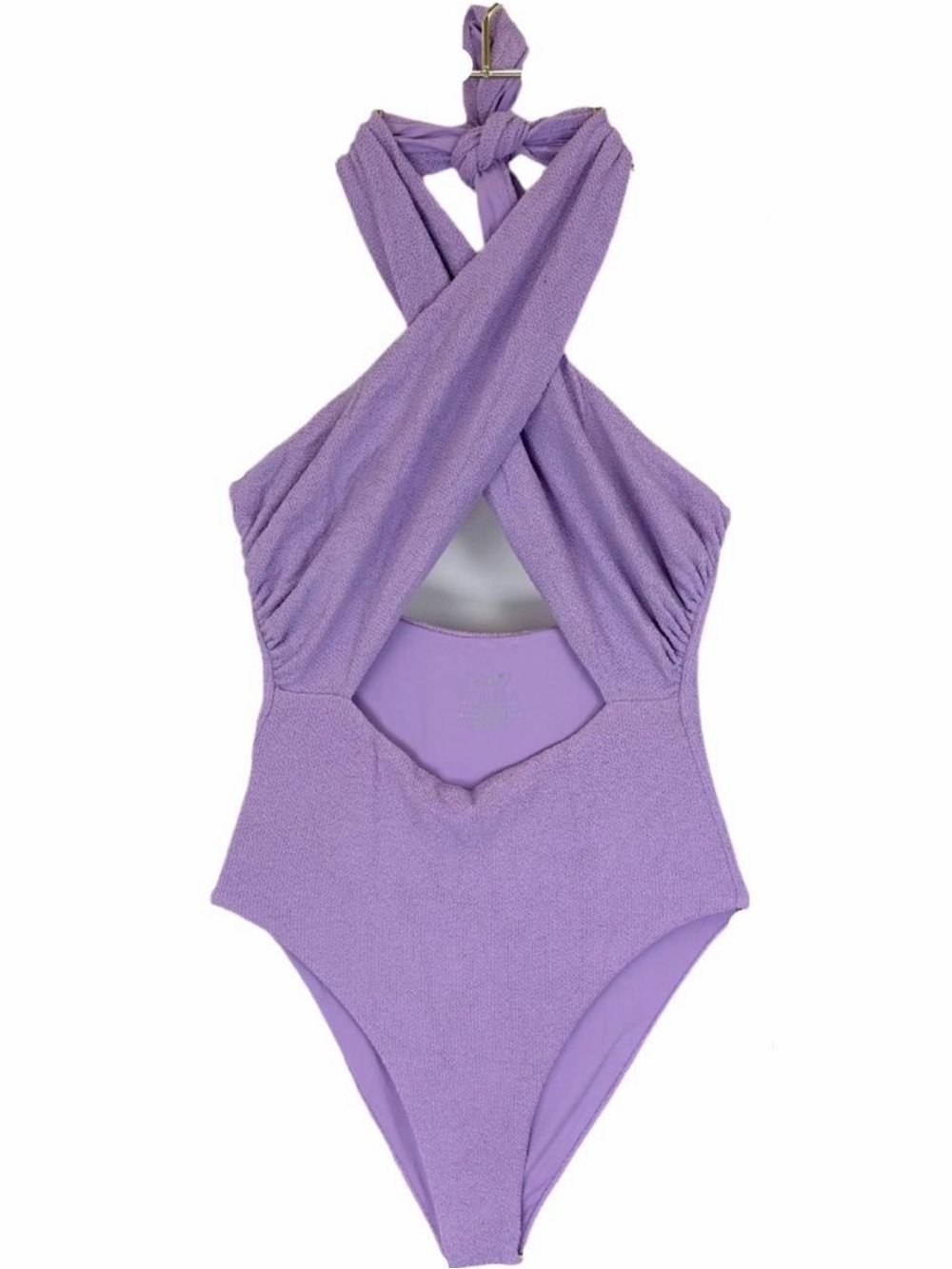 Lavender One-Piece Swim Suit NWT